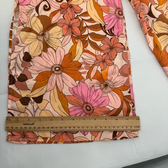 NWT Rays for Days Betony Jumper Size XS Satin Bardot Floral $256 - Picture 7 of 16